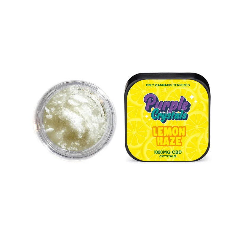 Purple Dank 1000mg CBD Crystals – Lemon Haze | 2 Pack