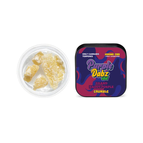 Purple Dank Purple Dabz Grand Daddy Purple CBD Crumble