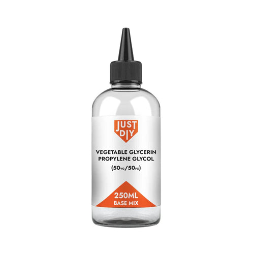 Just DIY Highest Grade 250ml Base Mix DIY E-liquid (50VG/50PG)