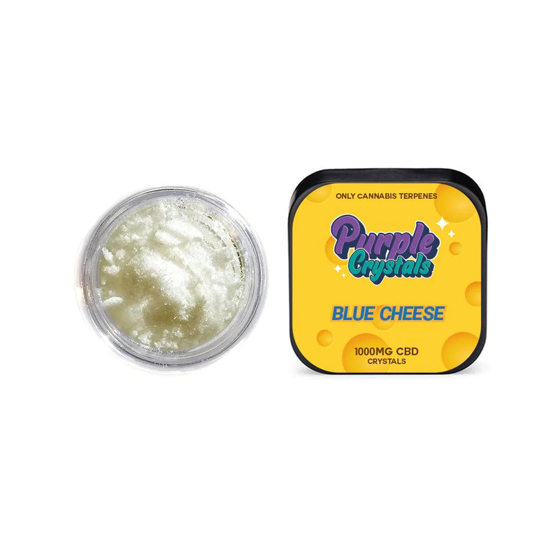 Purple Dank 1000mg CBD Crystals – Blue Cheese | 2 Pack