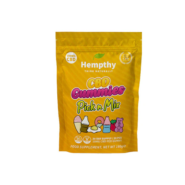 Hempthy 300mg CBD Gummies 30 Pieces