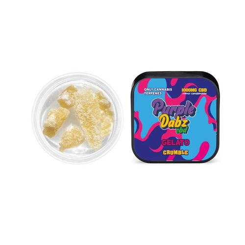 Purple Dank Purple Dabz Gelato CBD Crumble