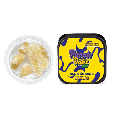 Purple Dank Purple Dabz Blue Cheese CBD Crumble