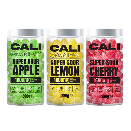 CALI CANDY 1600mg Full Spectrum CBD Vegan Sweets Large