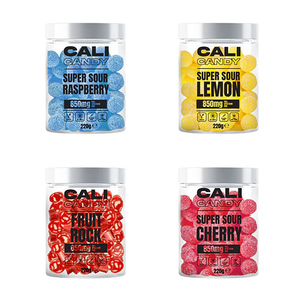 CALI CANDY 850mg Full Spectrum CBD Vegan Sweets