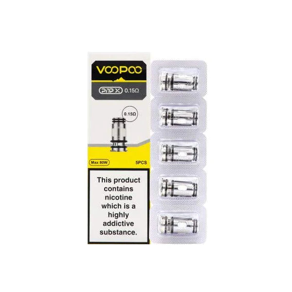 Voopoo PnP-X Replacement Coils – 5-Pack 0.15