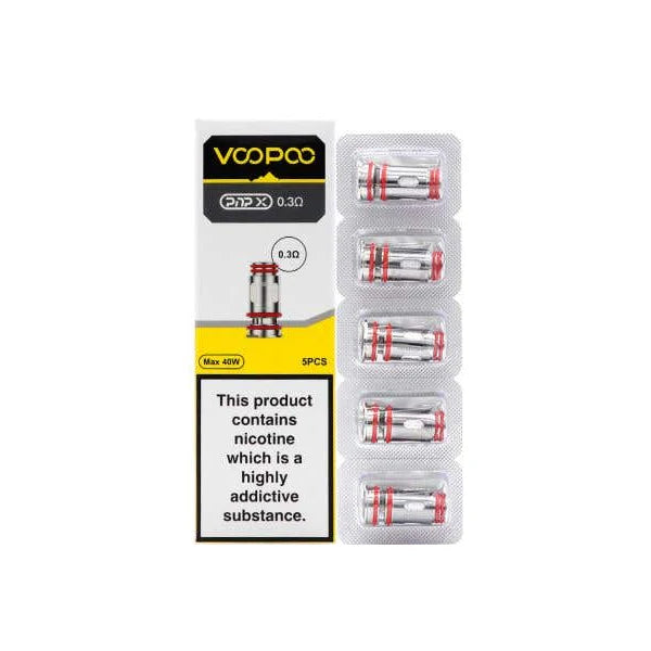 Voopoo PnP-X Replacement Coils – 5-Pack 0.3
