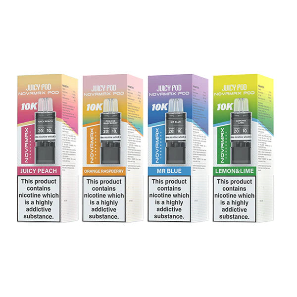 Novamax Prefilled Pods 10000 Puffs