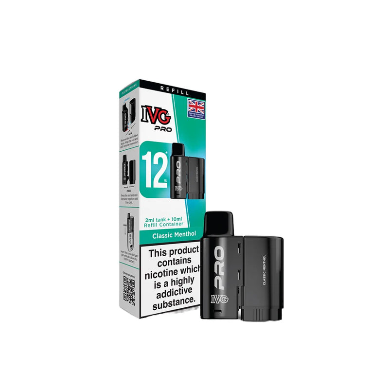 I VG Pro 12 Refill Pod Pack 10000 Puffs