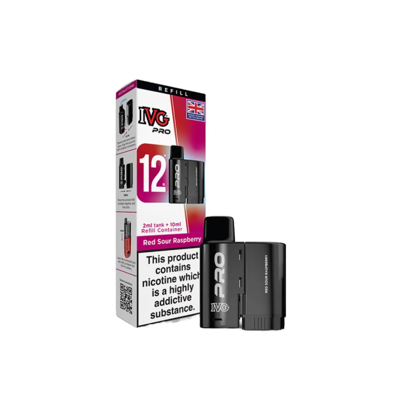 I VG Pro 12 Refill Pod Pack 10000 Puffs