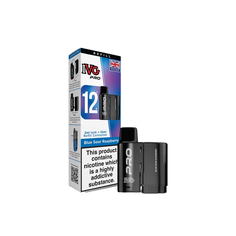 I VG Pro 12 Refill Pod Pack 10000 Puffs