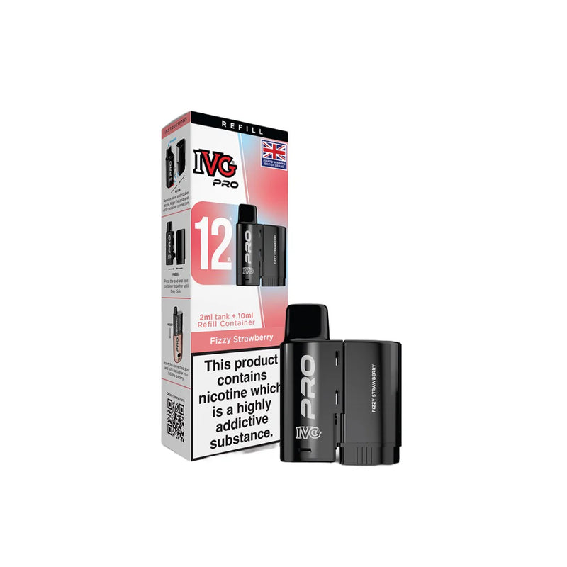 I VG Pro 12 Refill Pod Pack 10000 Puffs