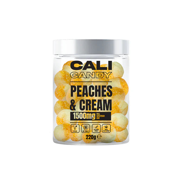 CALI CANDY MAX 1500mg Full Spectrum CBD Vegan Sweets
