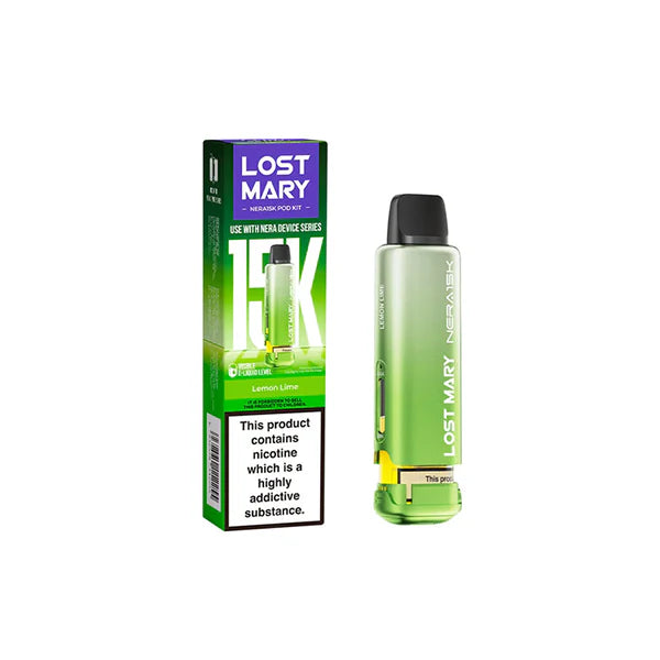 Lost Mary Nera 15k Prefilled Pod Lemon Lime