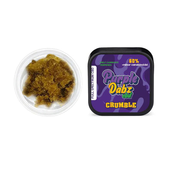 Purple Dank Purple Dabz Full spectrum CBD Crumble 1000mg - Original