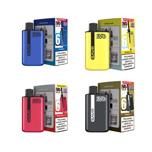 I VG SAVR Prefilled Pod Vape Kit 3000 Puffs