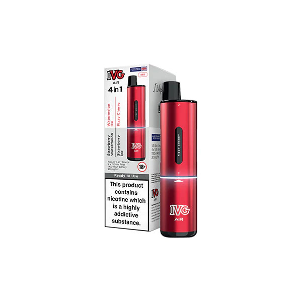 IVG Air Vape Kit 2400 Puffs Red Edition
