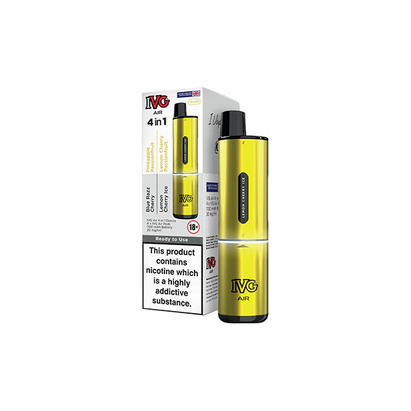 IVG Air Vape Kit 2400 Puffs Yellow Edition