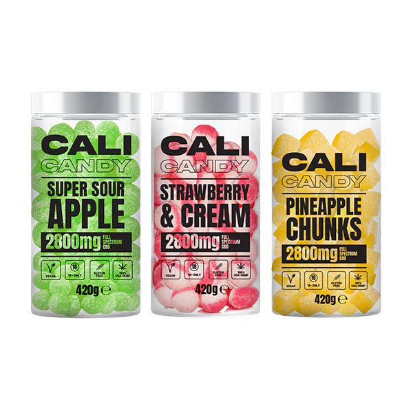CALI CANDY MAX 2800mg Full Spectrum CBD Vegan Sweets