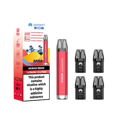 Hayati Remix 4in1 2400 20mg Pod Kit 2400 Puffs
