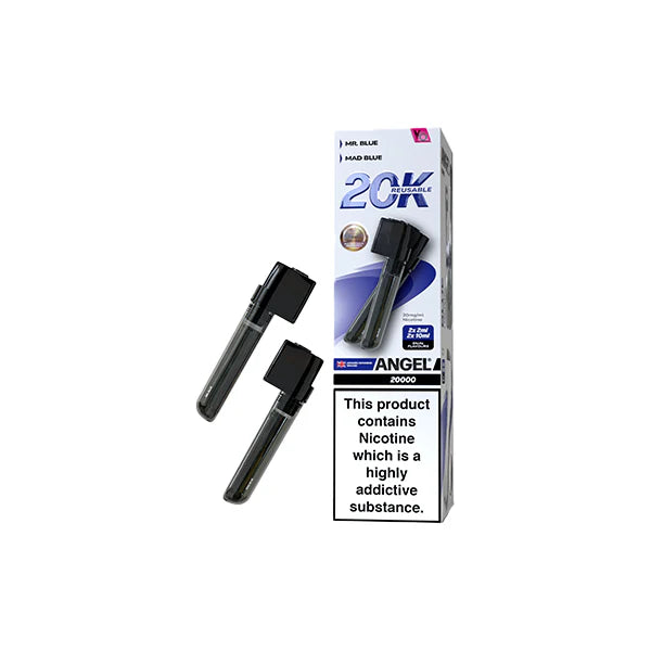 Vapes Bars Angel 20k Pods 20mg Prefilled Pods 20000 Puffs