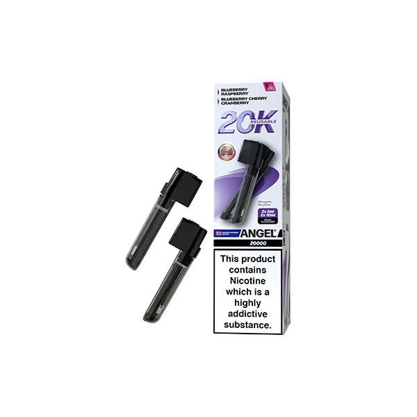 Vapes Bars Angel 20k Pods 20mg Prefilled Pods 20000 Puffs