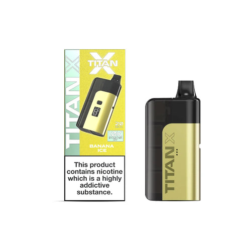 Titan X 10k Puff Prefilled Pod Vape Kit