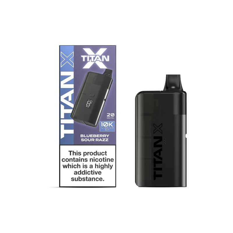 Titan X 10k Puff Prefilled Pod Vape Kit