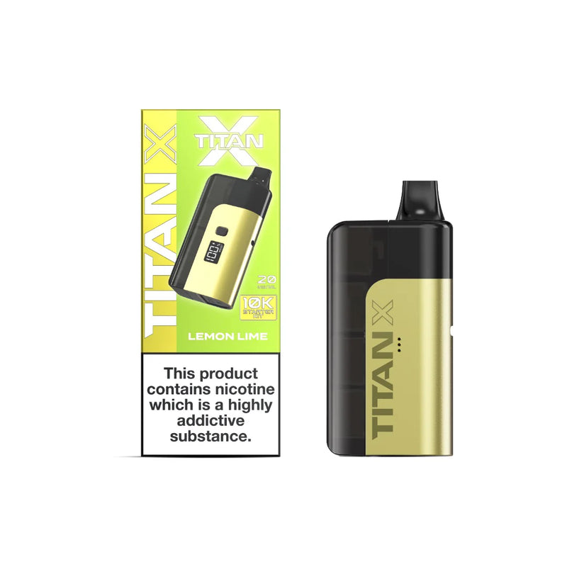 Titan X 10k Puff Prefilled Pod Vape Kit