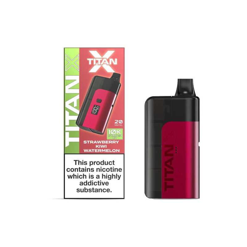 Titan X 10k Puff Prefilled Pod Vape Kit