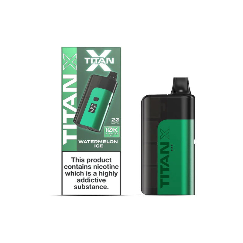 Titan X 10k Puff Prefilled Pod Vape Kit