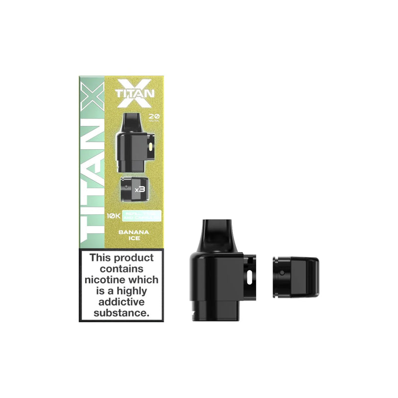 Titan X 10k Puff Prefilled Pods