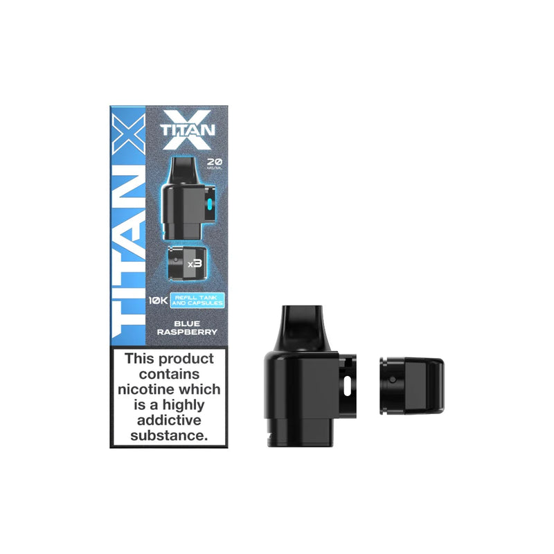 Titan X 10k Puff Prefilled Pods
