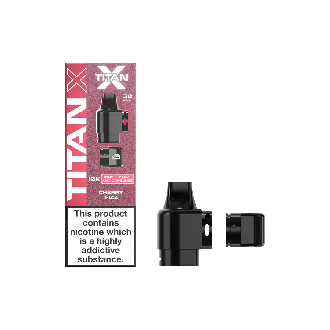 Titan X 10k Puff Prefilled Pods