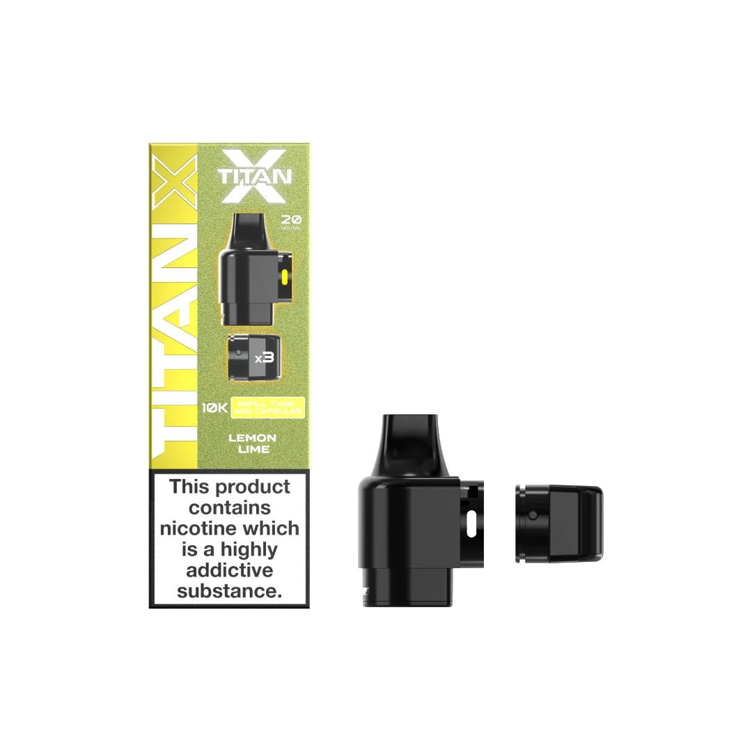 Titan X 10k Puff Prefilled Pods