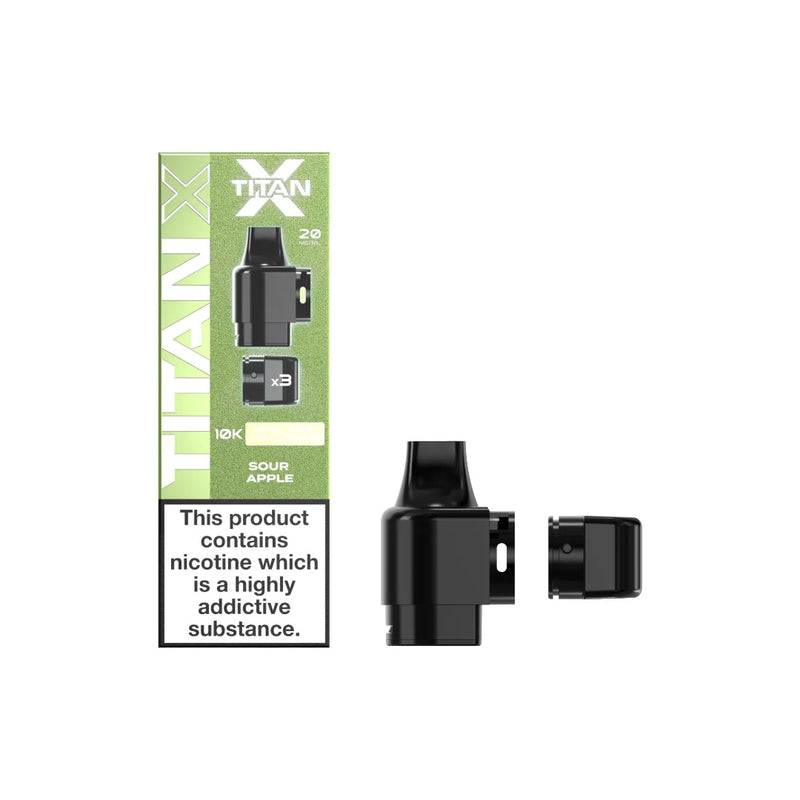 Titan X 10k Puff Prefilled Pods