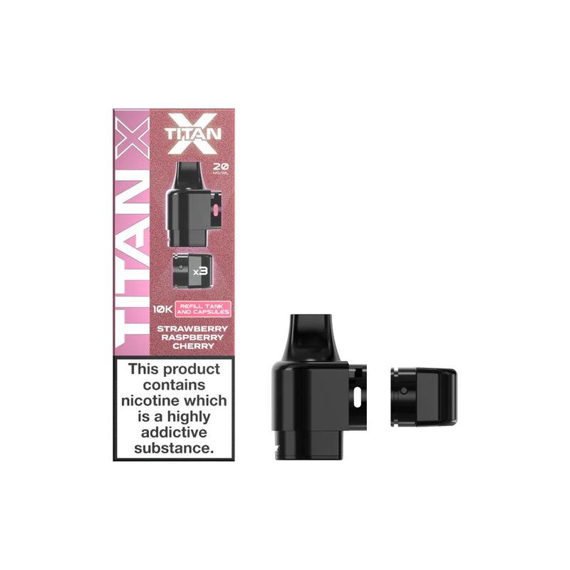 Titan X 10k Puff Prefilled Pods