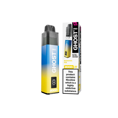 Vapes Bar Ghost Pro 8000 Banana Ice