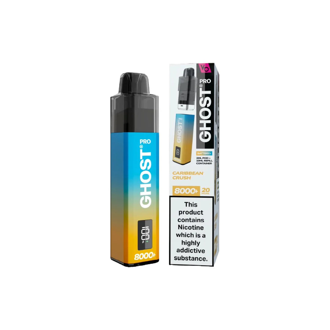 Vapes Bar Ghost Pro 8000 Carribean Crush
