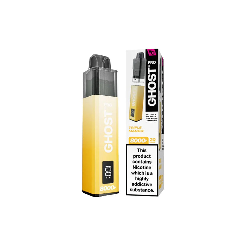 Vapes Bar Ghost Pro 8000 Triple Mango