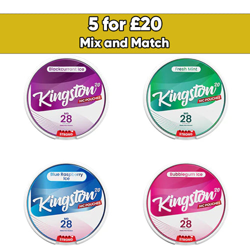Kingston 28mg Nicotine Pouches - snus Pouches