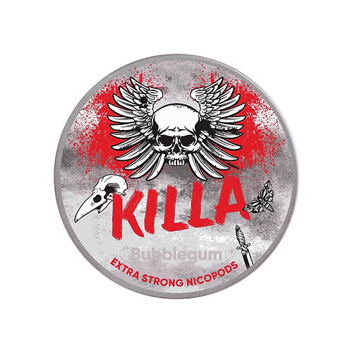 Killa Bubblegum Nicotine Pouches