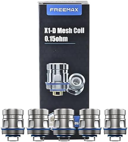 FreeMax X1-D Replacement Mesh Coil 0.15Ω