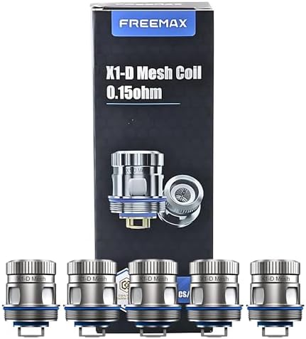 FreeMax X1-D Replacement Mesh Coil 0.15Ω