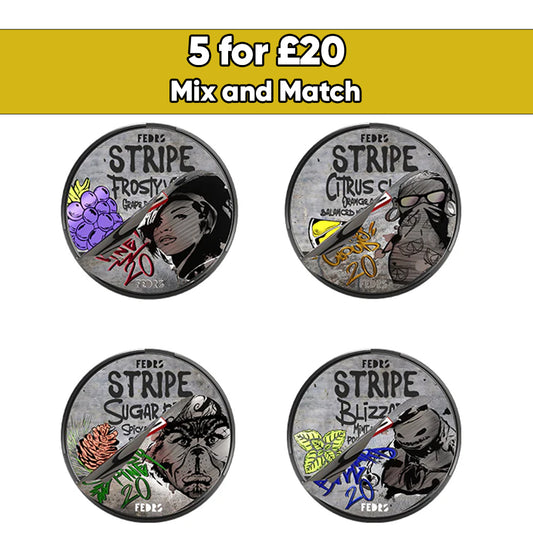 Stripe 20mg Nicotine Pouches - snus Pouches