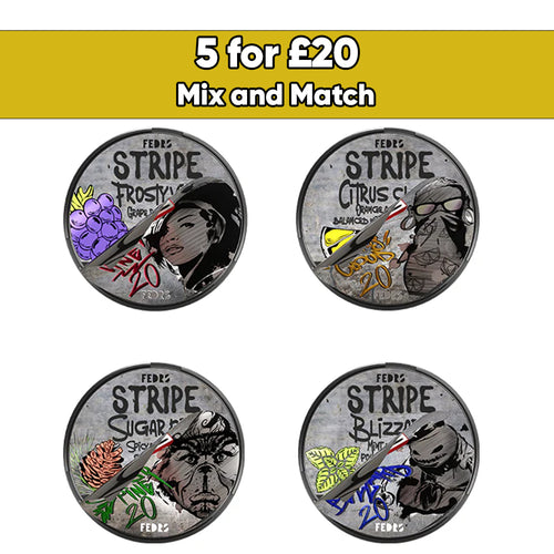 Stripe 20mg Nicotine Pouches - snus Pouches