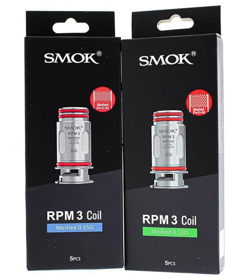 Smok RPM 3 Mesh Replacement Coils - 0.15Ω/0.23Ω