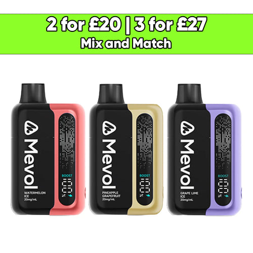 Mevol S7000 20mg Prefilled Pod Vape Kit 14k puffs