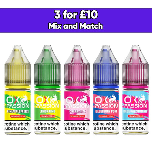 OXVA OX Passion 10ml Nic Salts (50VG/50PG)