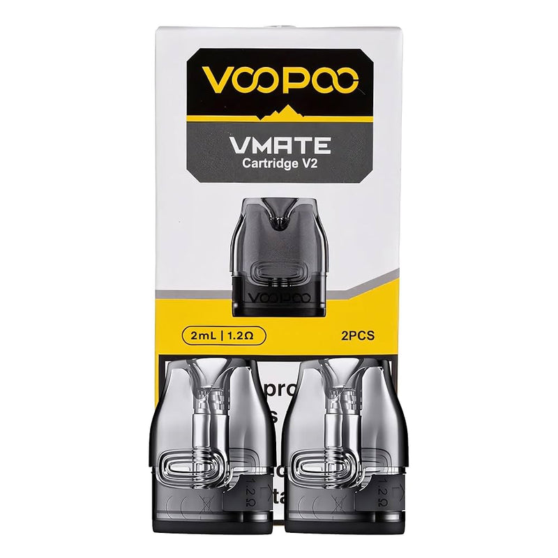 Voopoo VMate V2 Pods 0.7Ω/1.2Ω – 3 mL (Pack of 2)
